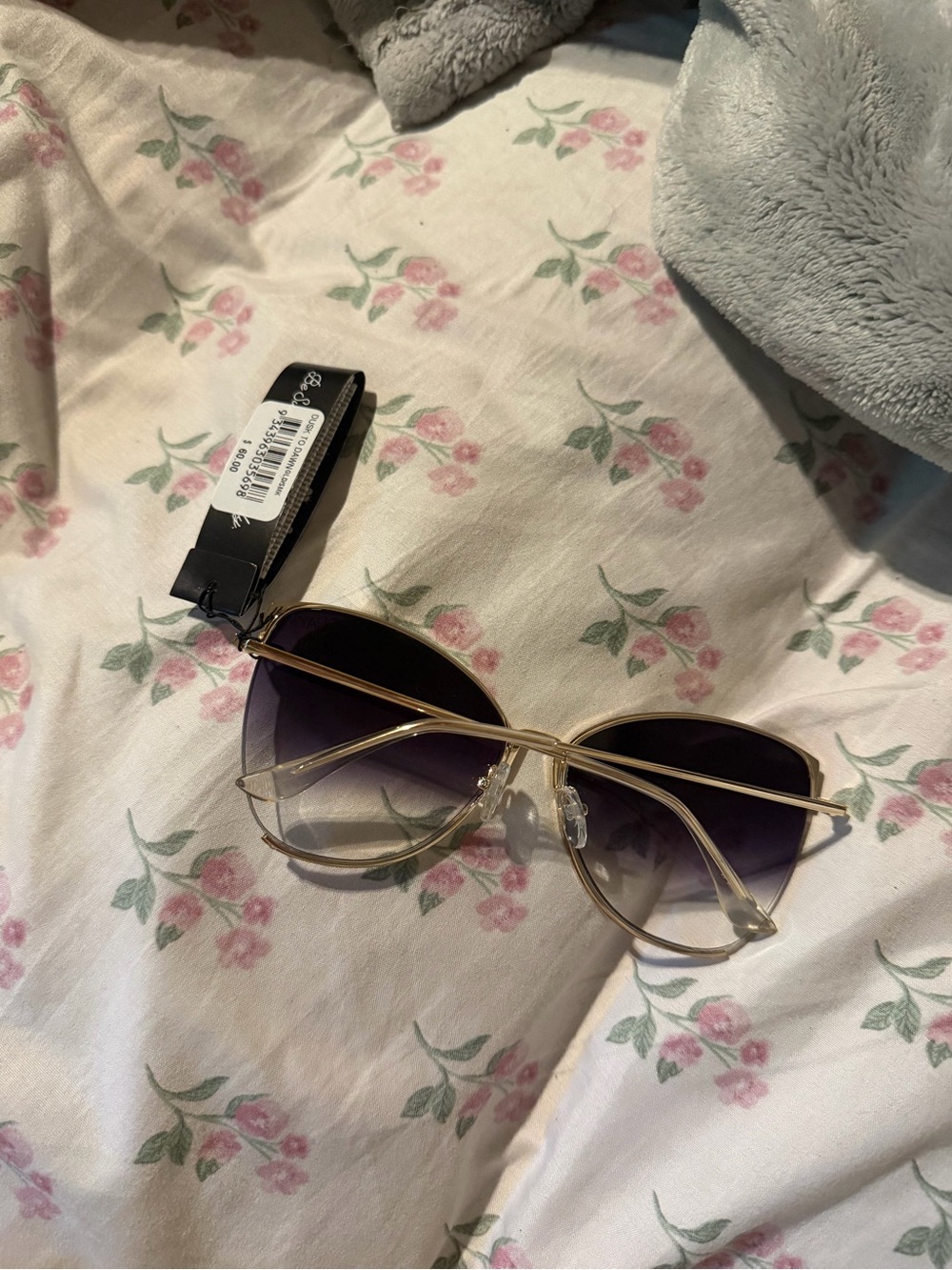 QUAY Gold Frame Sunglasses